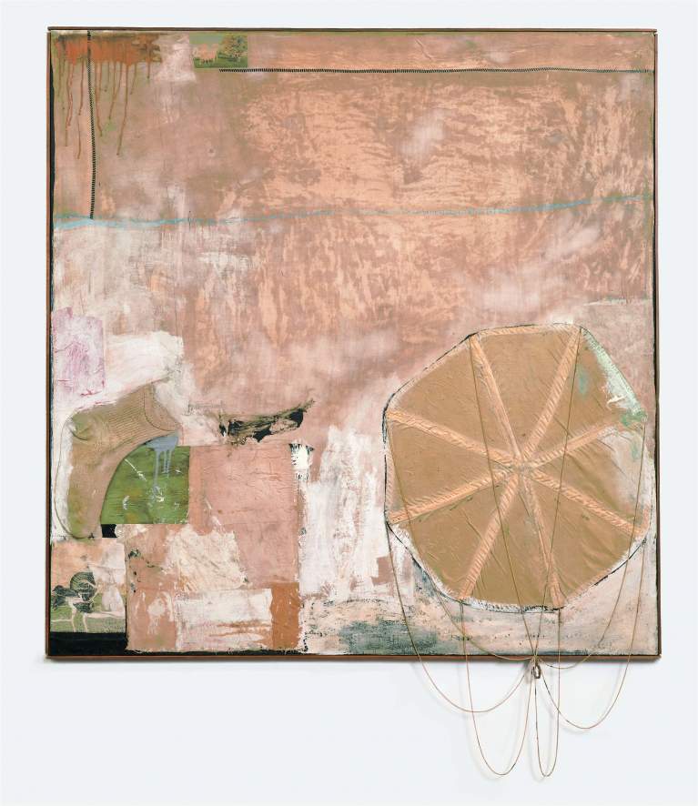 Artwork by Rauschenberg