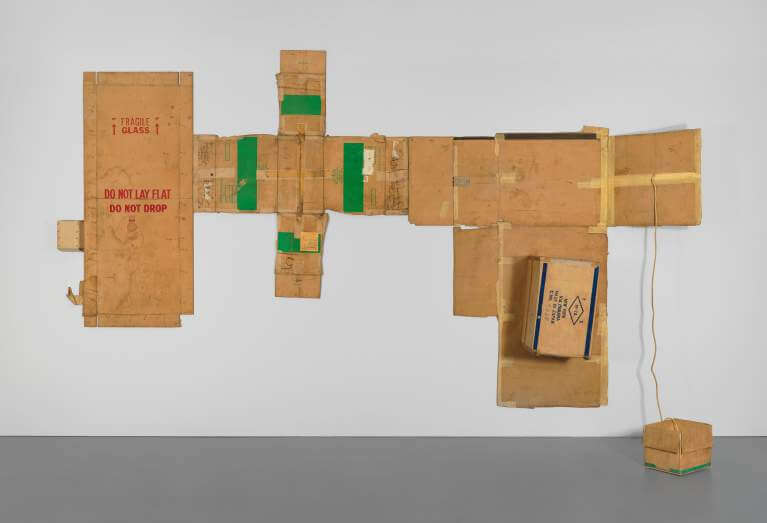 Artwork by Rauschenberg