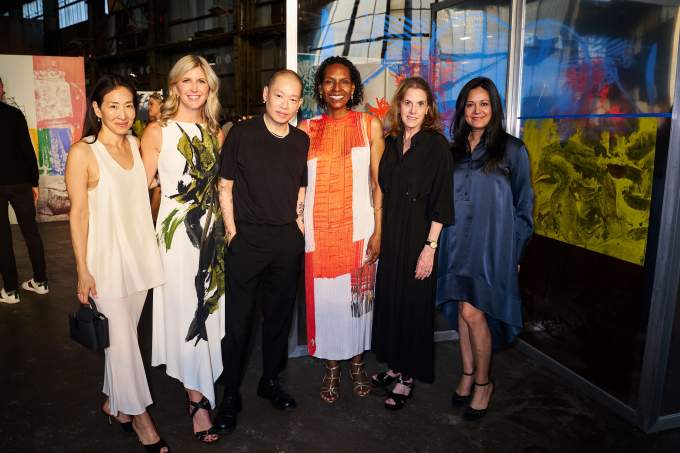 group photo with Jason Wu