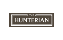 The Hunterian logo (brown with white text)